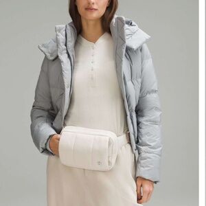 Lululemon Quilted Grid Belt Bag Hand Warmer 1.5L, Opal, NWOT